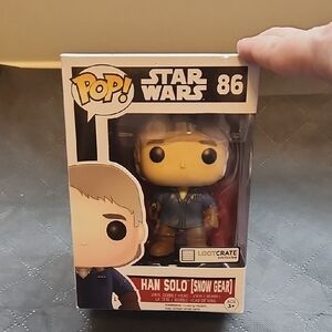 Funko Star Wars Han Solo in Snow Gear Figure Lootcrate Exclusive